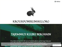 Tablet Screenshot of krolikpoberlinsku.org